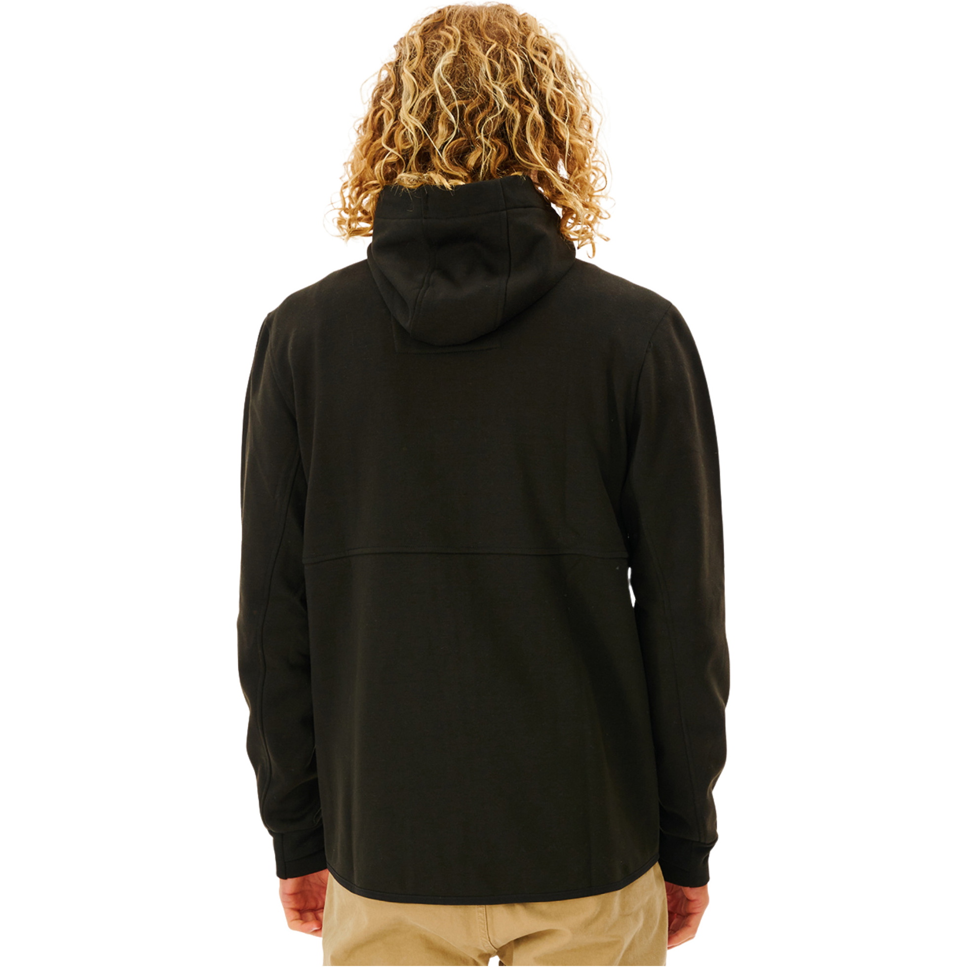 2026 Rip Curl Mens Departed Anti-Series Fleece CFEDB9 - Black